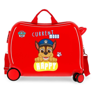 Dětský kufřík na kolečkách Paw Patrol Playful red MAXI